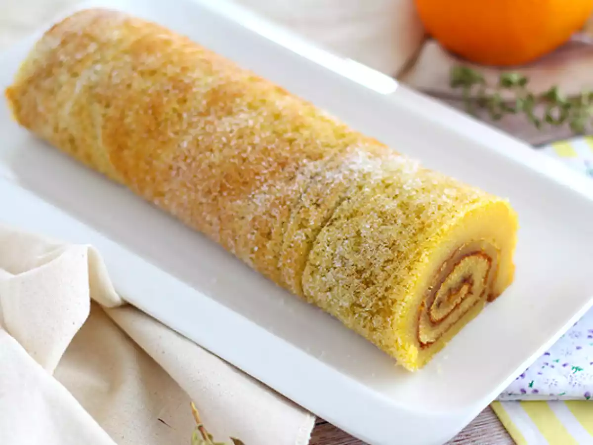 Rotolo all'arancia - Ricetta portoghese - foto 2