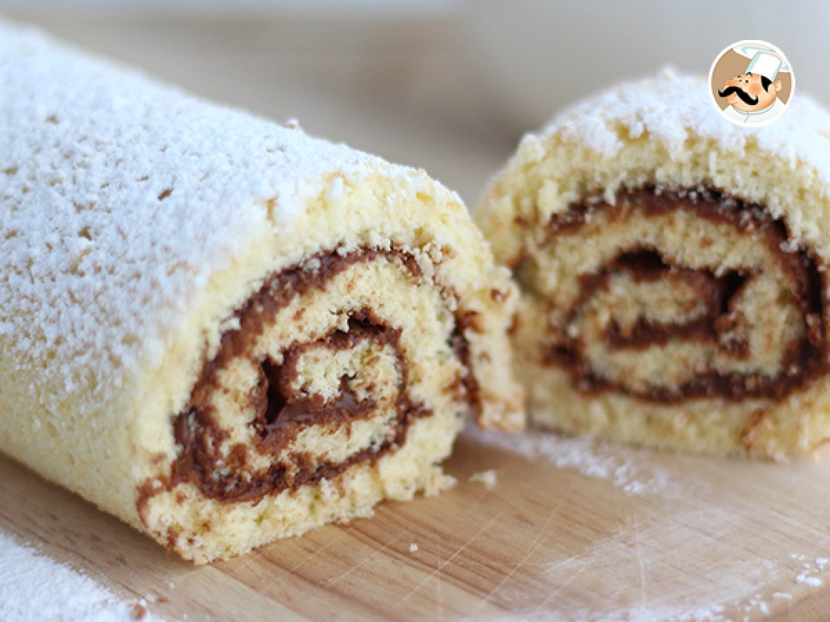 Rotolo alla Nutella - Ricetta facile e golosa - foto 2