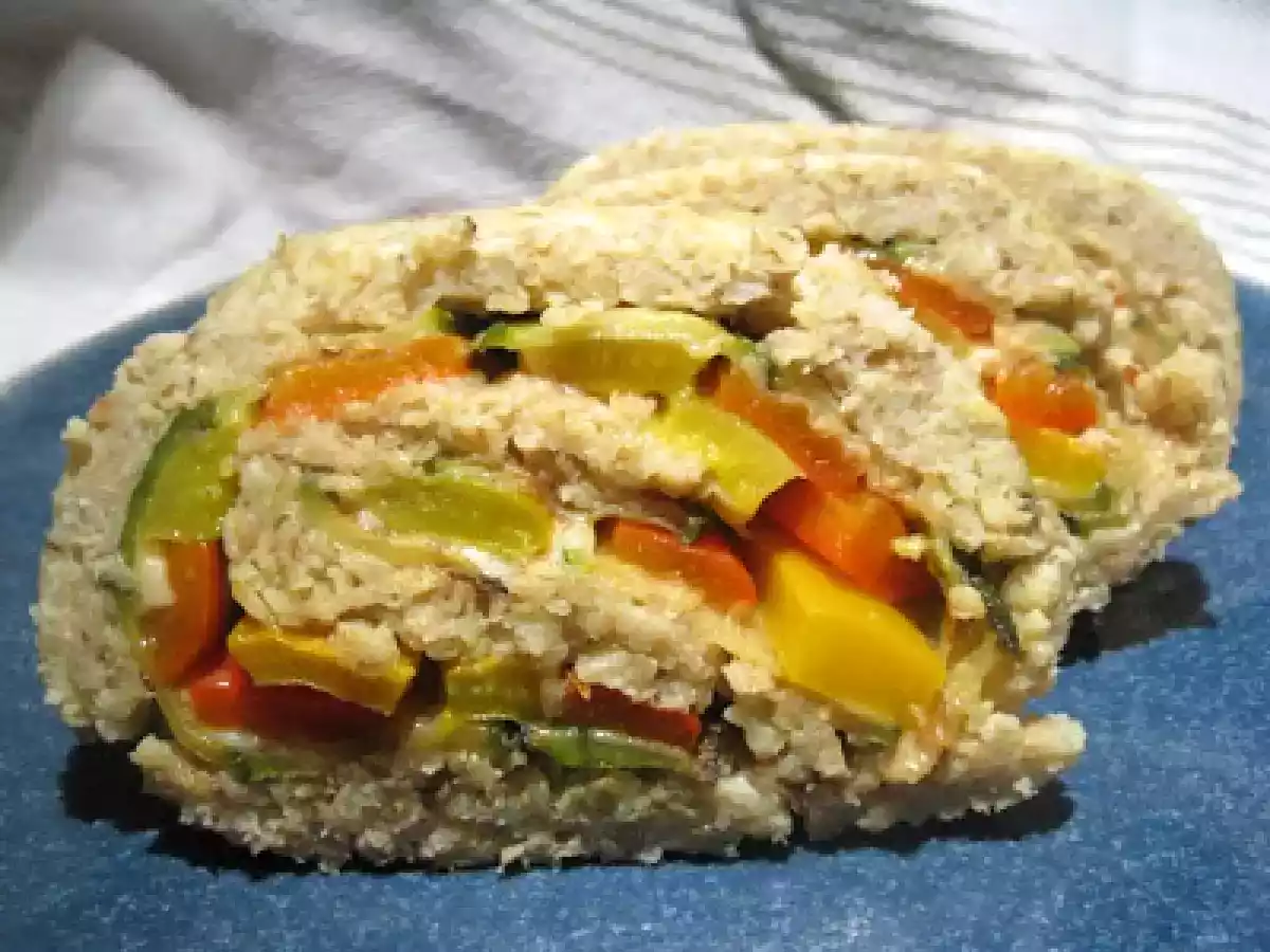 Rotolo di fiocchi d'avena affumicato alle verdure - foto 4