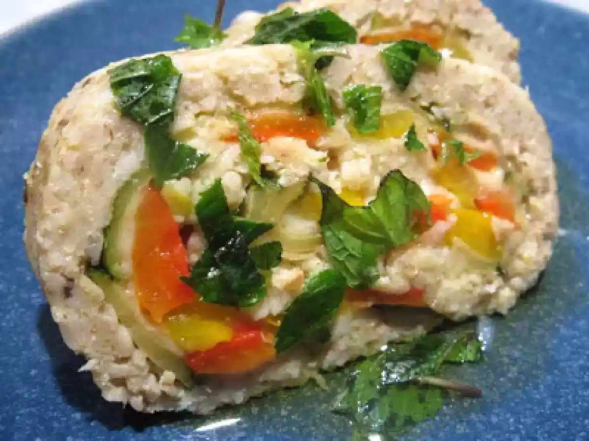 Rotolo di fiocchi d'avena affumicato alle verdure - foto 6