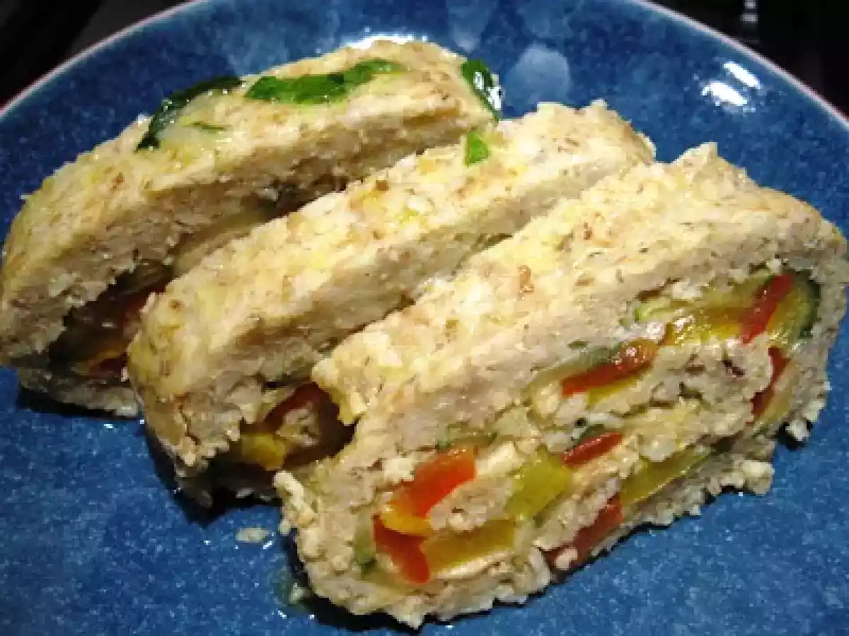 Rotolo di fiocchi d'avena affumicato alle verdure - foto 7