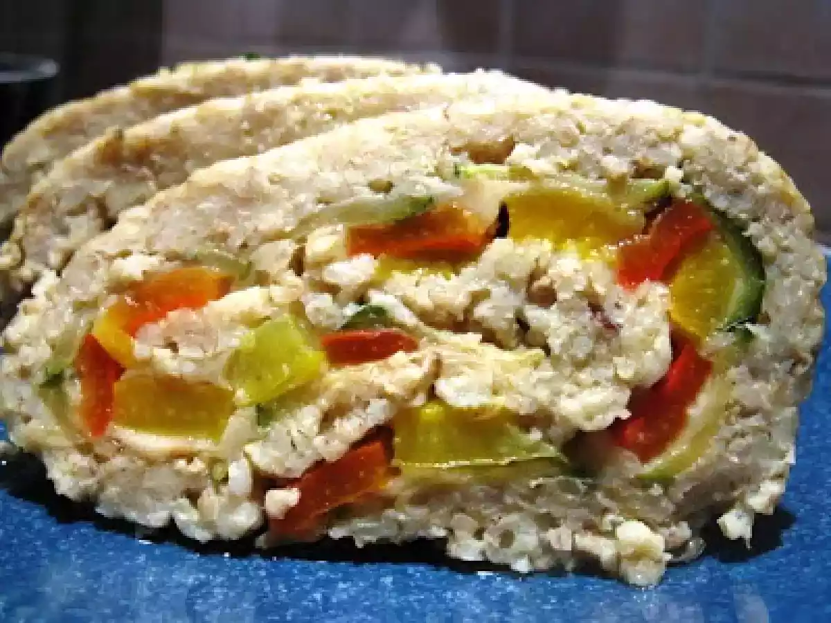 Rotolo di fiocchi d'avena affumicato alle verdure - foto 18