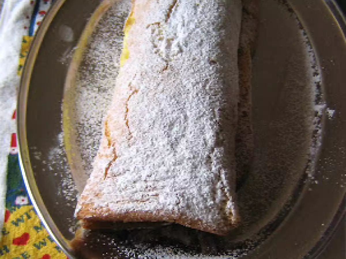 Rotolo di pan di spagna con la nutella - foto 2