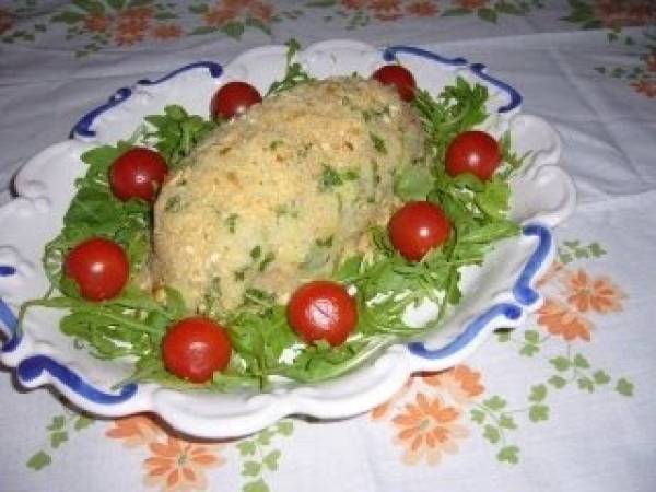 Rotolo di patate e rucola