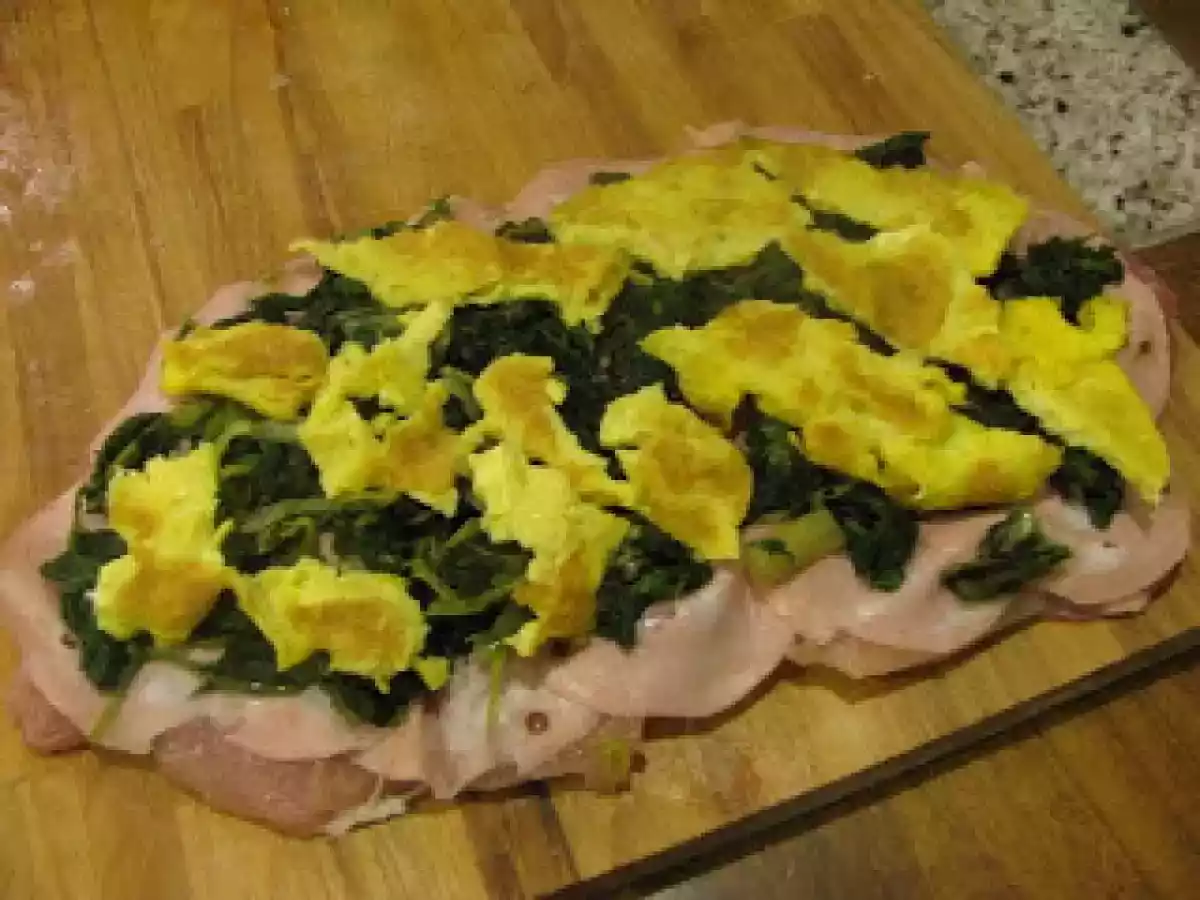 ROTOLO DI PETTO DI POLLO MOOOOLTO FARCITO!!! - foto 3