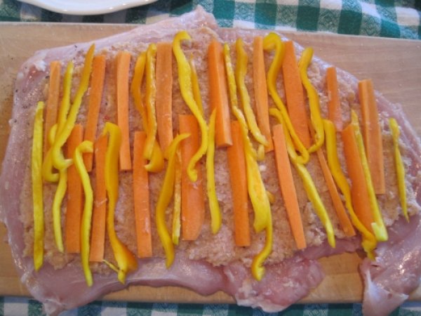 Rotolo di tacchino ripieno, foto 2