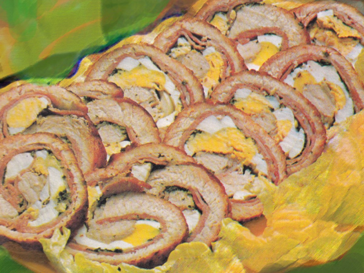 Rotolo di vitello arrosto