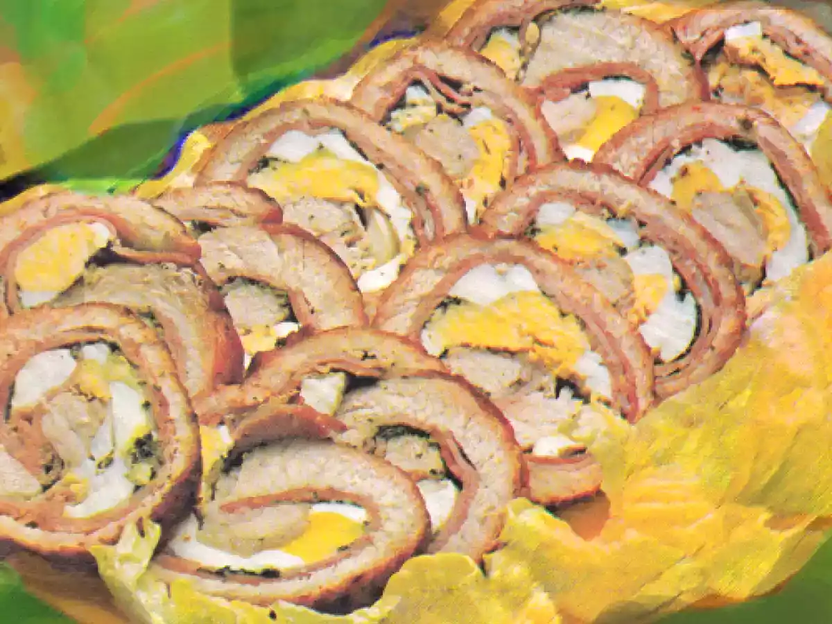 Rotolo di vitello arrosto