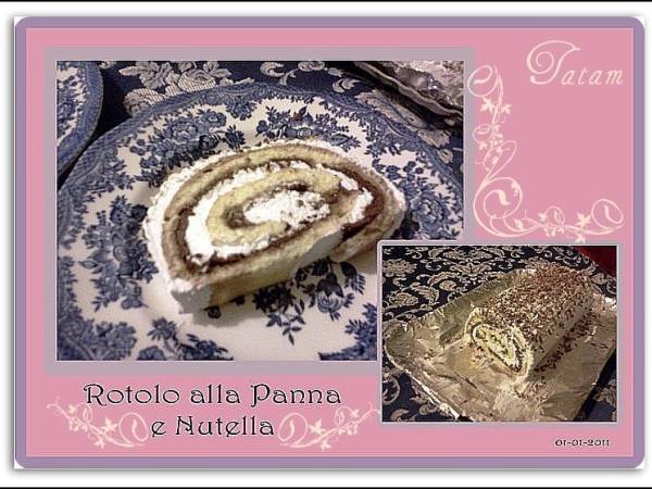 ROTOLO PANNA e NUTELLA