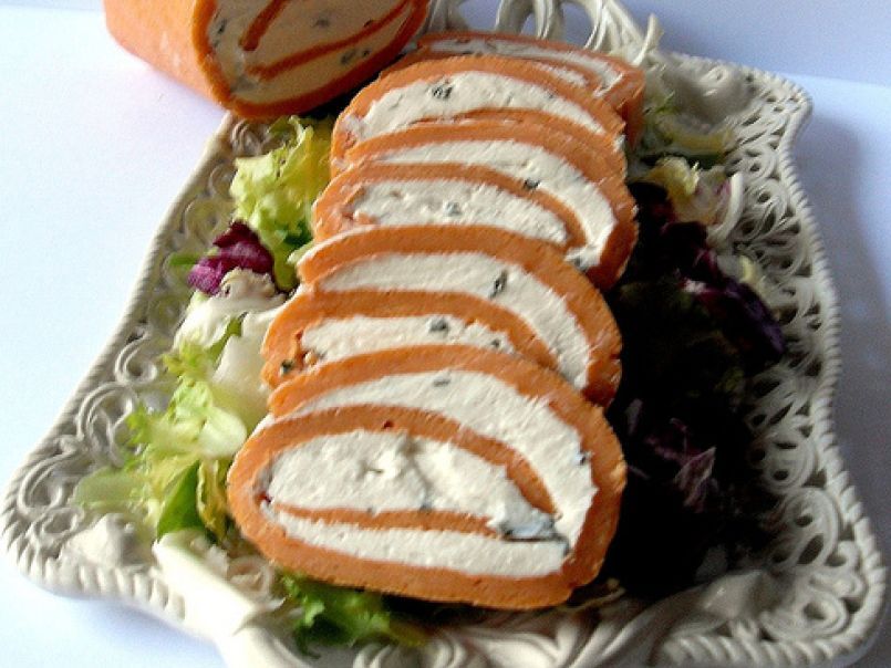 Rotolo salato al formaggio fresco, foto 1