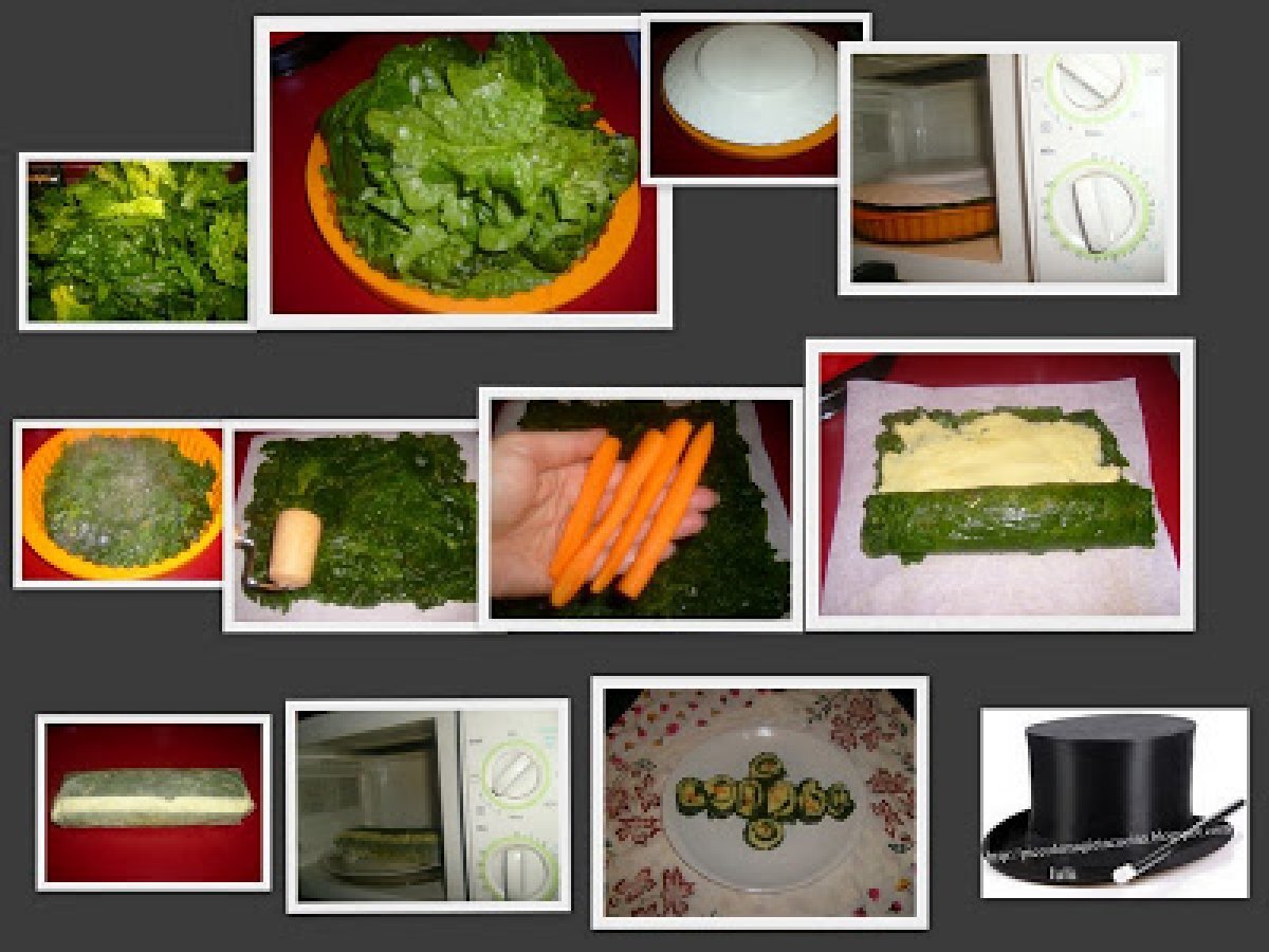 Rotolo spinaci (al microonde)