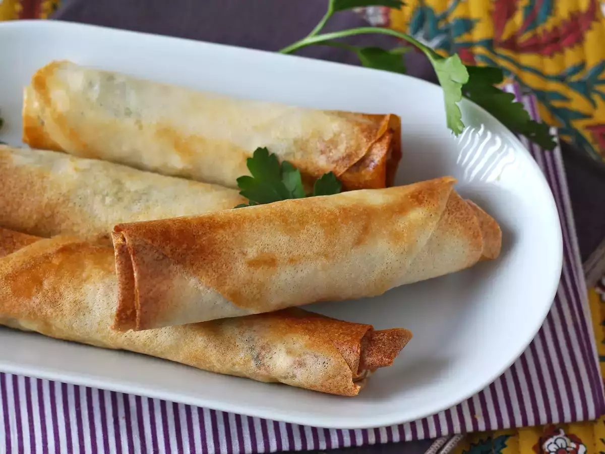 Rqaqat Jibneh: gli involtini libanesi vegetariani in friggitrice ad aria - foto 2