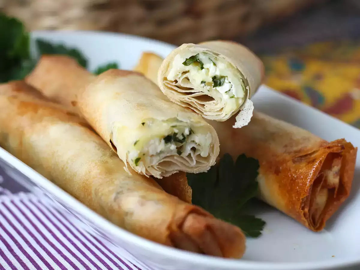 Rqaqat Jibneh: gli involtini libanesi vegetariani in friggitrice ad aria - foto 7