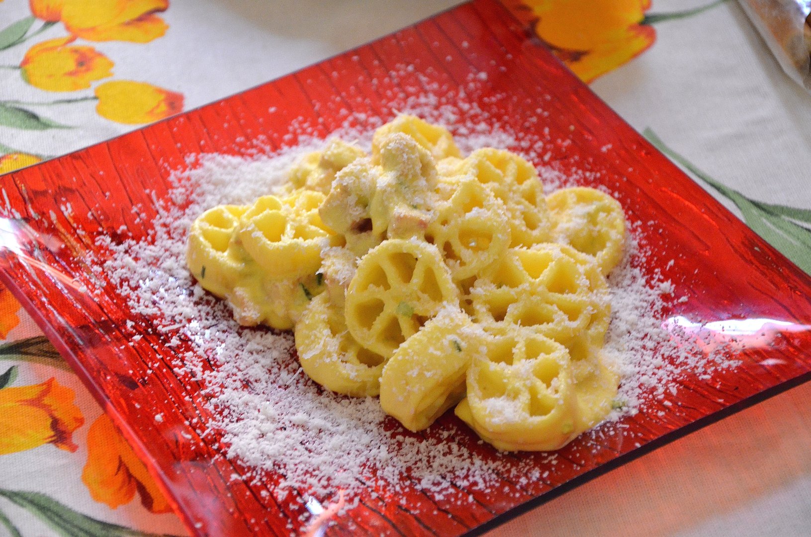 Ruote prosciutto e zafferano, Ricetta Petitchef