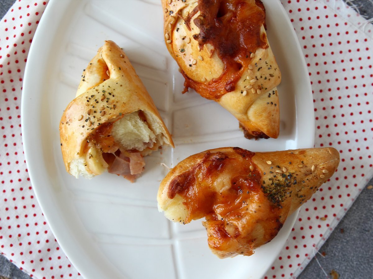 Rustici con prosciutto e formaggio - foto 5