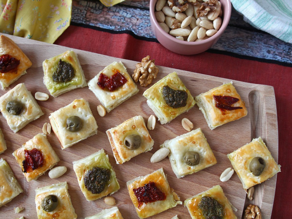 Rustici di pasta sfoglia: l'idea perfetta per un aperitivo last-minute o un buffet casalingo