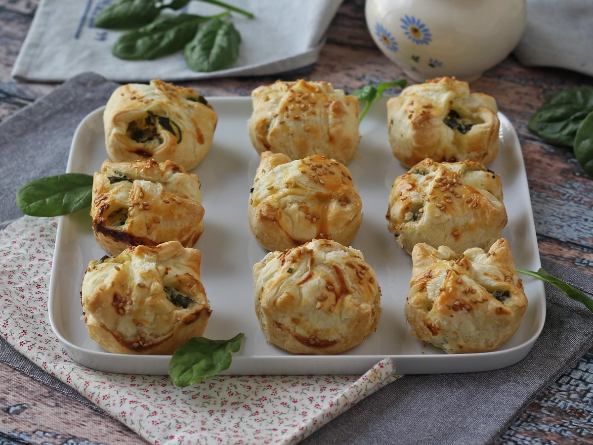 Rustici spinaci e formaggio - foto 5