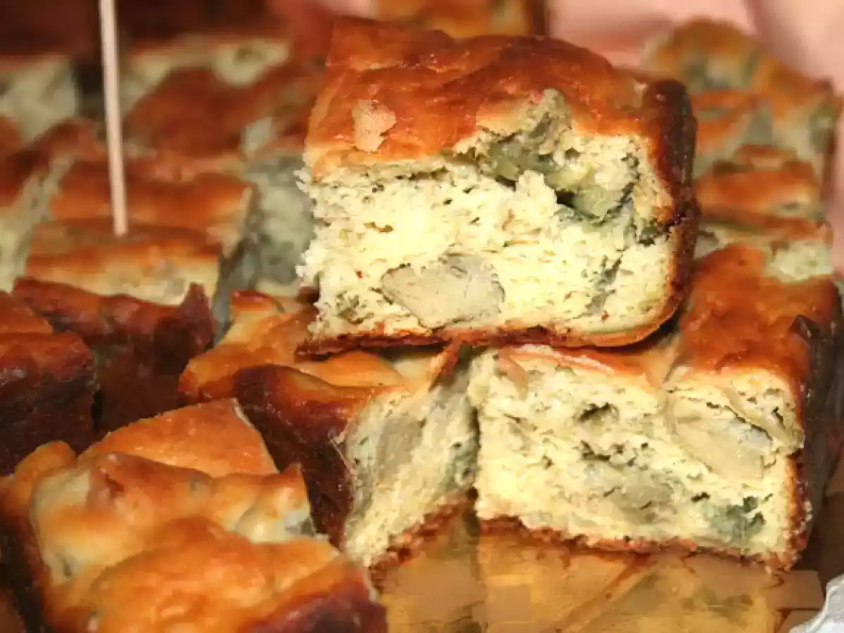 Rustico ai carciofi