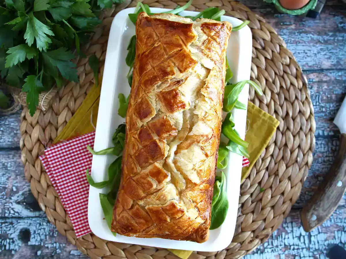 Rustico di Pasqua con la pasta sfoglia - foto 6
