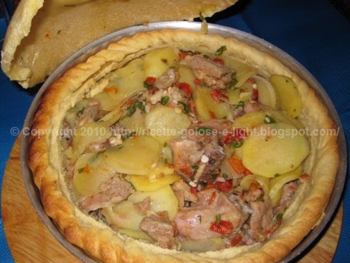 Sa Panada di Agnello & Patate (ricetta passo a passo con video)