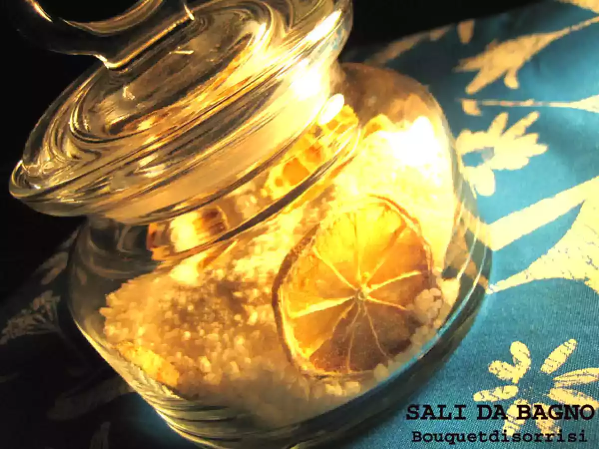 SALI DA BAGNO PROFUMATI - UN REGALO FAI DA TE