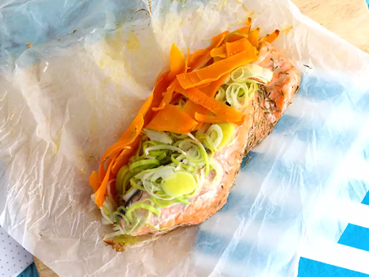 Salmone al cartoccio - foto 3