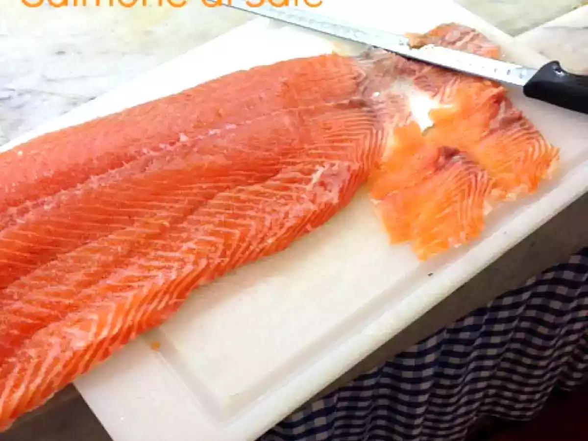 Salmone al sale