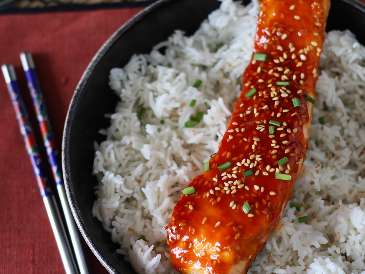 Salmone alla coreana con salsa gochujang, pronto in 10 minuti! - foto 5