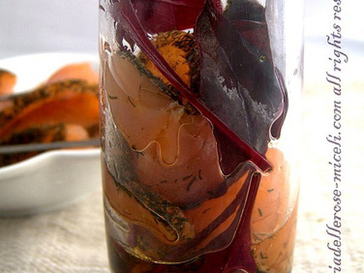 Salmone marinato alla vinaigrette al caffé - foto 2