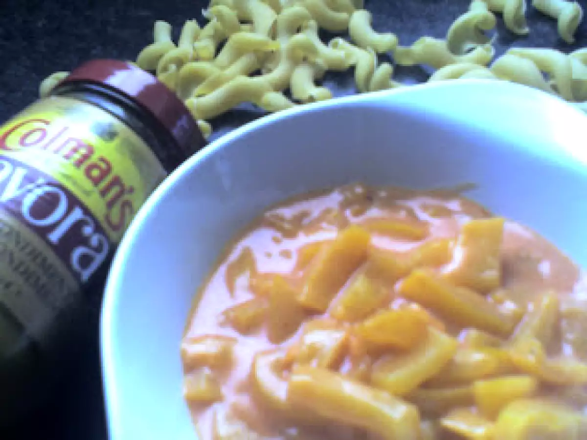 Salsa ai peperoni, senape e panna - foto 2