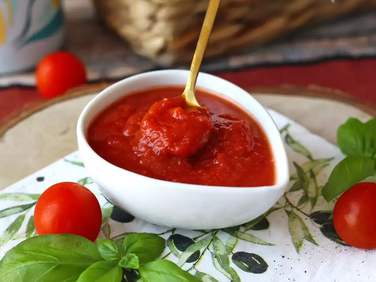 Salsa di pomodoro cruda per pizza e pinsa: ricetta facile, veloce e super gustosa - foto 3