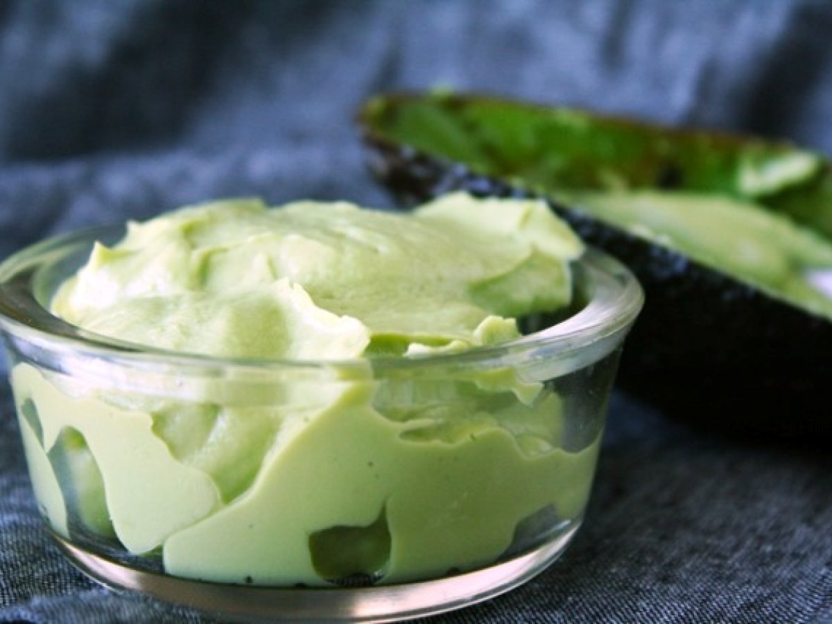Salsa maionese all'avocado