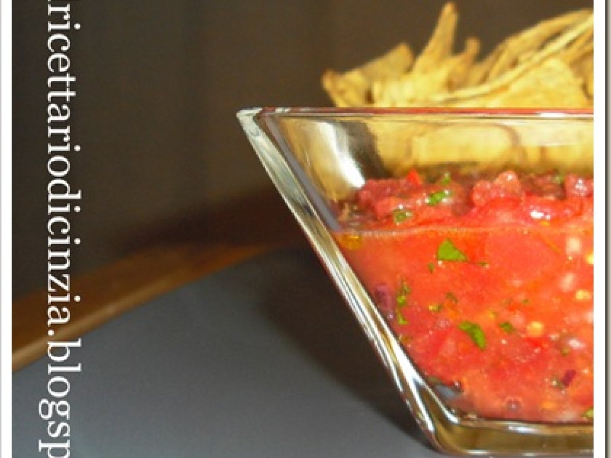 Salsa piccante per nachos