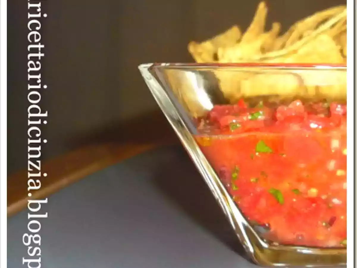 Salsa piccante per nachos