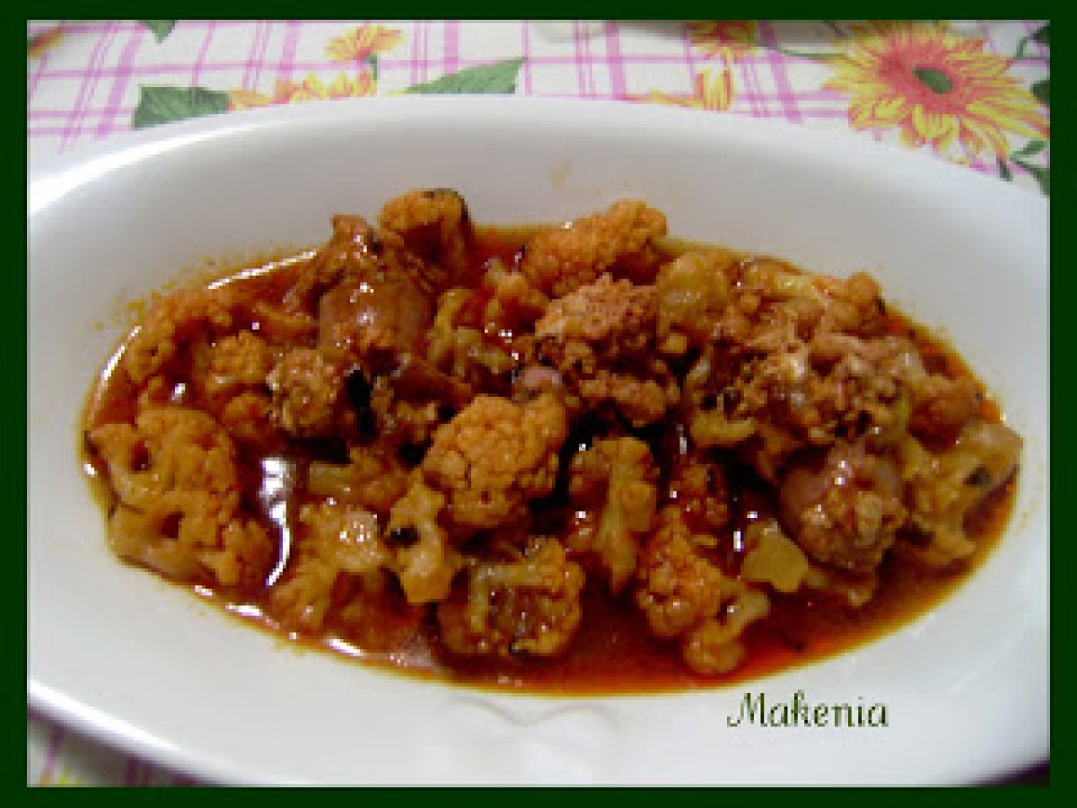 Salsicce con cavolfiore