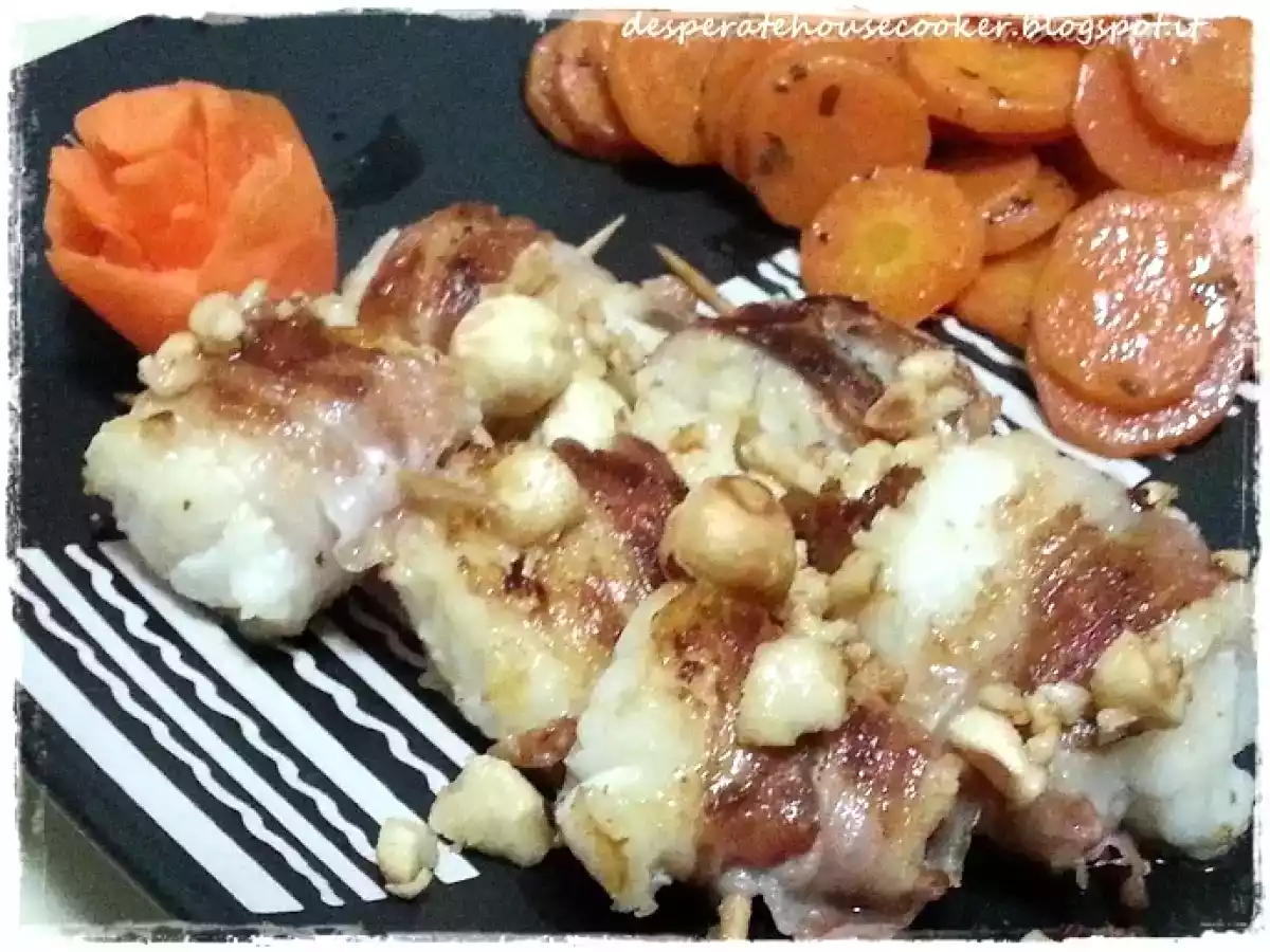 Saltimbocca di Rana pescatrice alle nocciole - foto 2