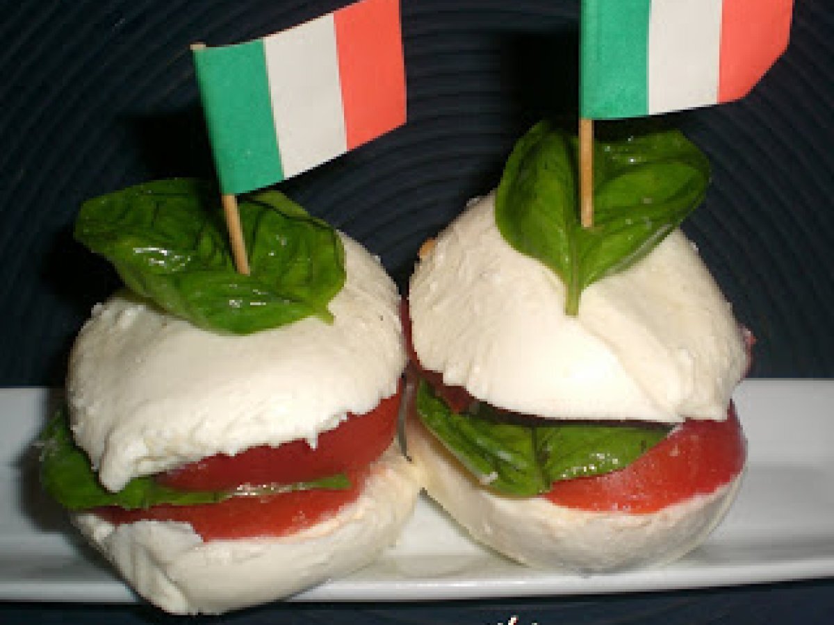 Sandwich di mozzarella