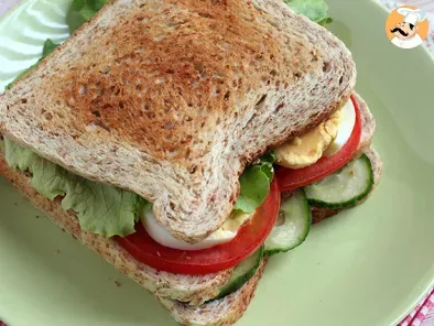 Sandwich vegetariano