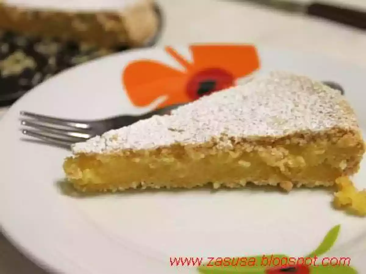 Sbriciolata alla crema pasticcera