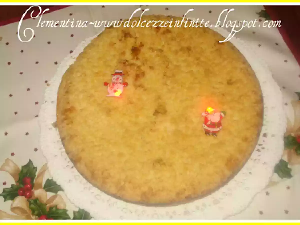 SBRICIOLATA CON RICOTTA, AMARETTI E MANDORLE