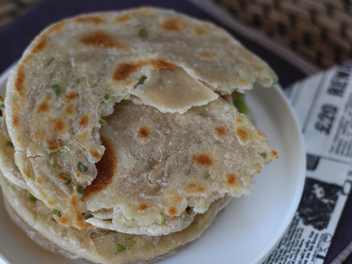 Scallion Pancake, le piadine cinesi con i cipollotti - foto 2