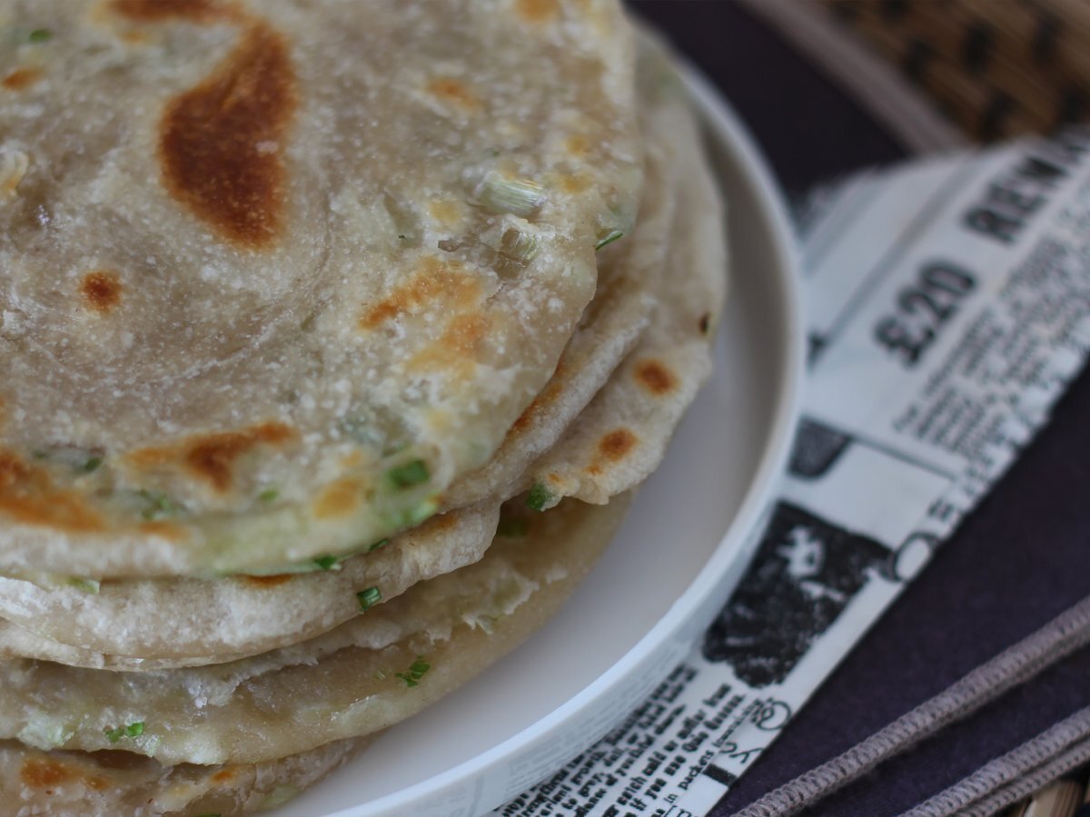 Scallion Pancake, le piadine cinesi con i cipollotti - foto 4