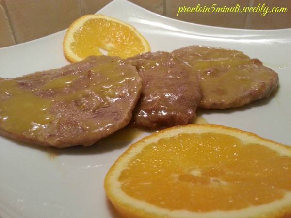 Scaloppine all'Arancia