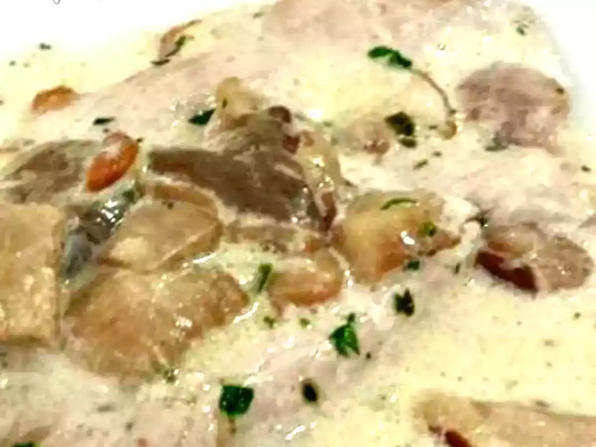 Scaloppine panna e funghi porcini