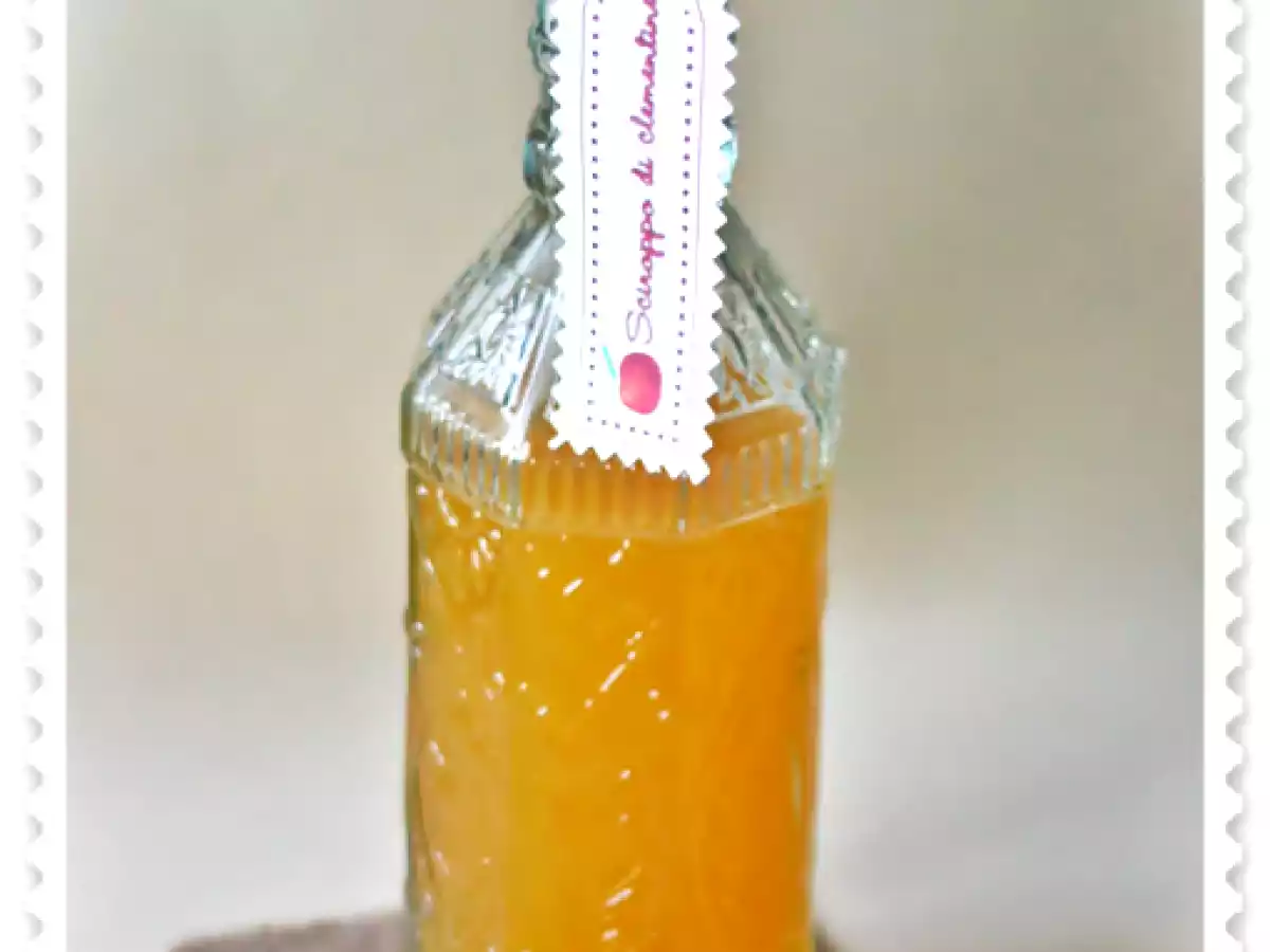 Sciroppo di clementine