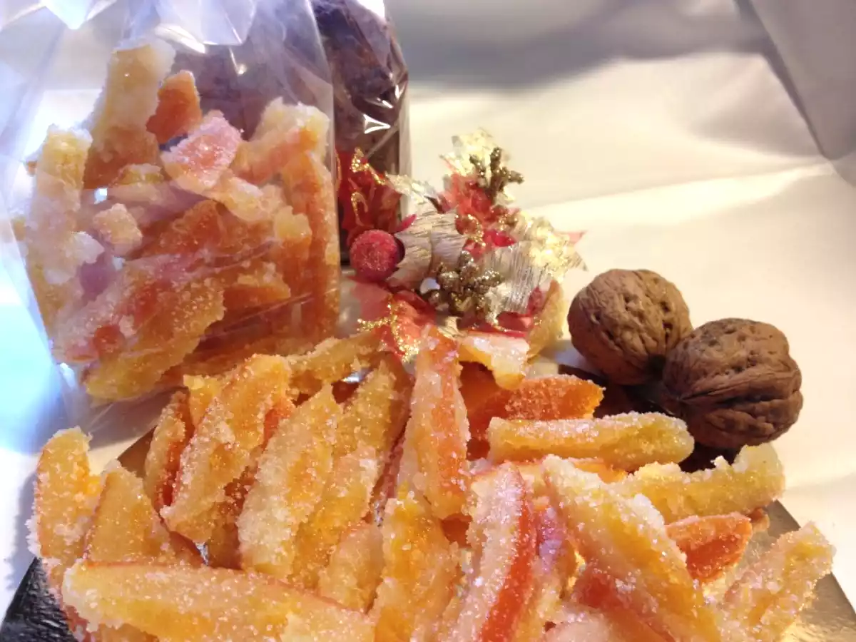 Scorzette d’arancia candite