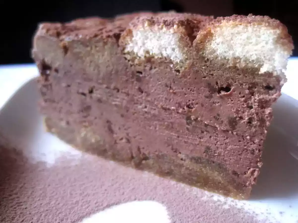Semifreddo ai savoiardi con mousse di cioccolato - foto 6