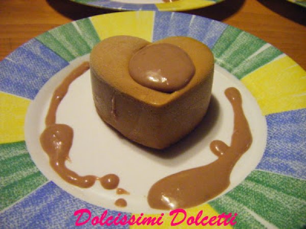 Semifreddo al cioccolato al latte con salsa alla banana, foto 2