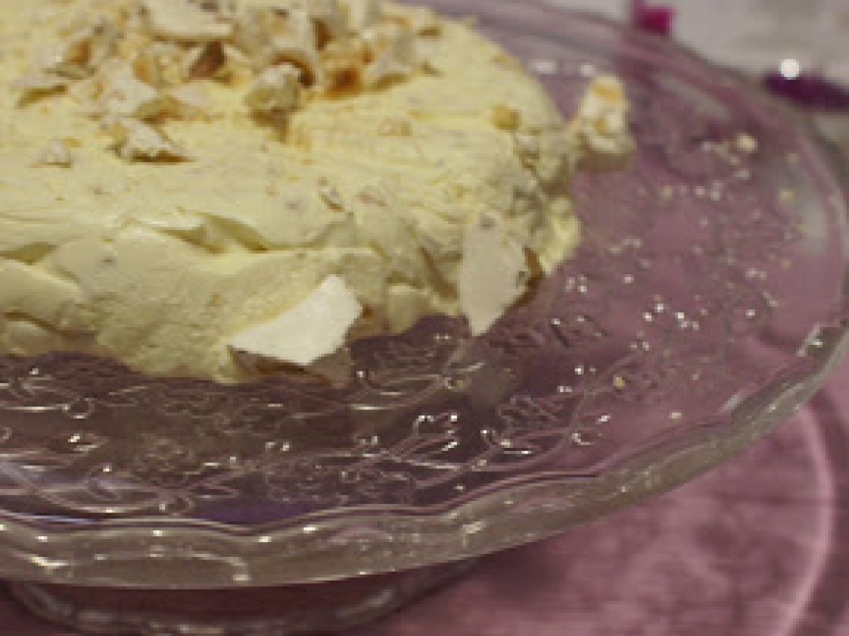 Semifreddo al torrone e ricotta