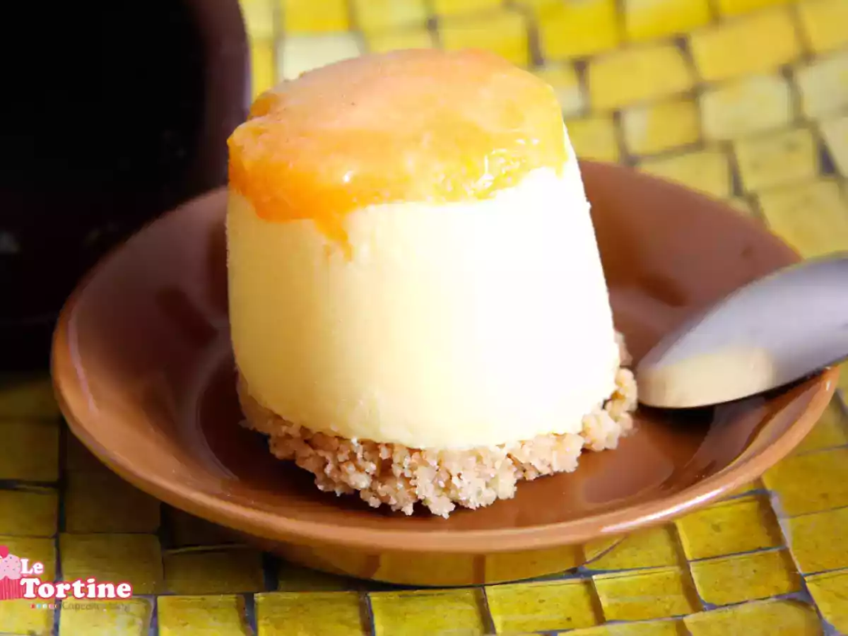 Semifreddo alle pesche nettarine
